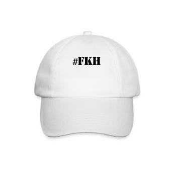 #FKH Anti-Kamala Harris Hatred FKH - Baseball Cap - white/white - Front