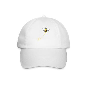 Biene Bee - Baseball Cap - white/white - Front