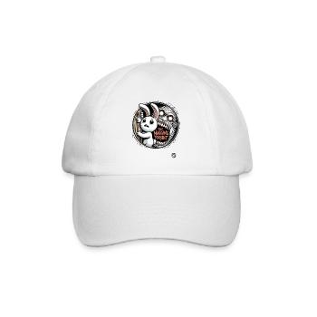 Le destin du lapin lancinant, agaçant et plaintif - Casquette classique - blanc/blanc - Devant