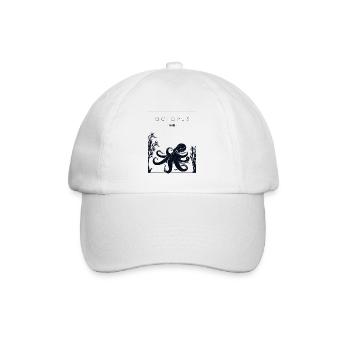 Octopus Chinese Hanzi Cephalopoda Octopodes - Baseball Cap - white/white - Front