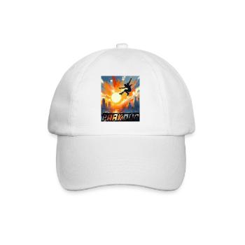 Parkour - Baseball Cap - white/white - Front