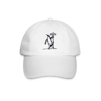 PINGOUIN - Casquette classique - blanc/blanc - Devant