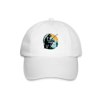 Angler Fishing - Baseball Cap - white/white - Front