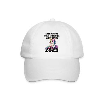 Limited Edition 2023 Geburtstag 2023 Geboren - Baseballkappe - Weiß/Weiß - Vorne