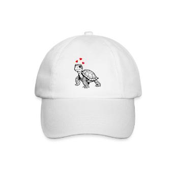 tortue - Casquette classique - blanc/blanc - Devant