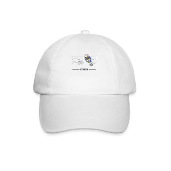 Michelangelo Création d’Adam Singer Chanteur - Casquette classique - blanc/blanc - Devant
