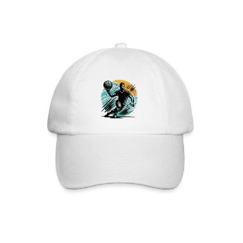 Handball - Casquette classique - blanc/blanc - Devant