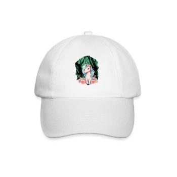 Unicorn Unicorns Mythical Creatures Mythical Animals Child - Baseball Cap - white/white - Front