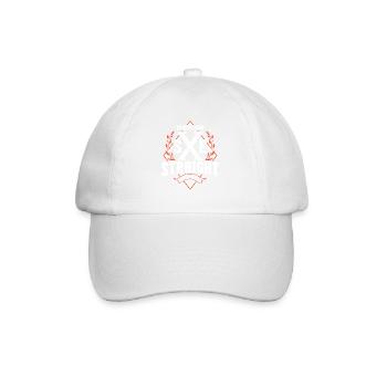 Danseuse de pole, Pole dance, Noël, Amour - Casquette classique - blanc/blanc - Devant
