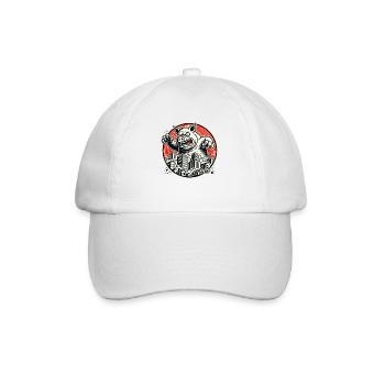 The Return of the Funny Monster Pig - Baseball Cap - white/white - Front