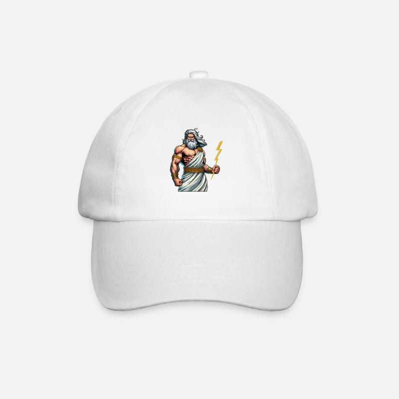 Zeus - Casquette classique - blanc/blanc