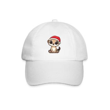 Suricate Noël - Casquette classique - blanc/blanc - Devant
