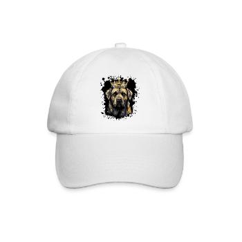 Maltese Dog Animal - Baseball Cap - white/white - Front