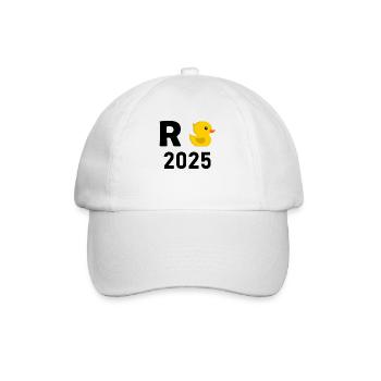 Canard Pension 2025 Pension Retraite Grand-père Mamie Retraité - Casquette classique - blanc/blanc - Devant