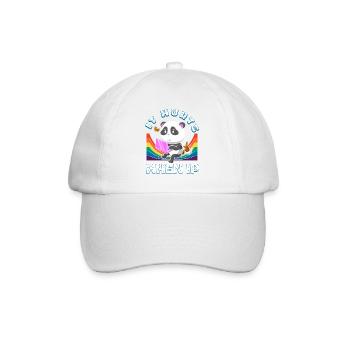 Lustiger Spruch "It Burns when i Pee"! - Casquette classique - blanc/blanc - Devant