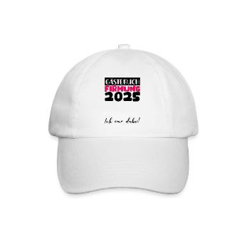 Confirmation 2025 Guest Book Gift Girls Boys - Baseball Cap - white/white - Front