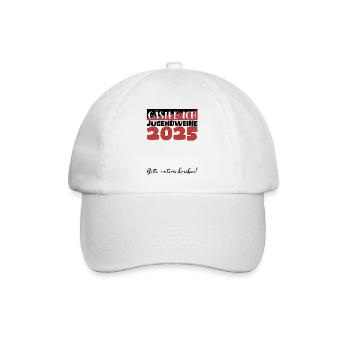 Jugendweihe 2025 Guestbook Gift Girls Boys - Baseball Cap - white/white - Front