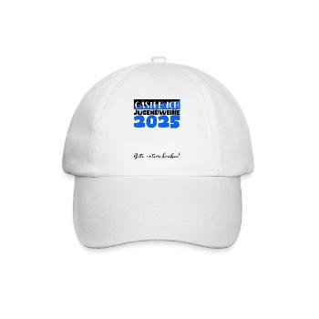 Jugendweihe 2025 Guestbook Gift Girls Boys - Baseball Cap - white/white - Front
