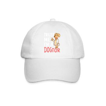 Croyez-moi, je suis un drôle de chien - Casquette classique - blanc/blanc - Devant