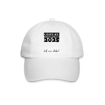 Jugendweihe 2025 Guestbook Gift Girls Boys - Baseball Cap - white/white - Front