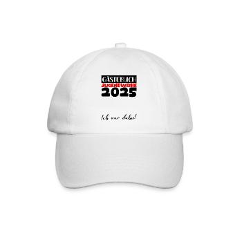 Jugendweihe 2025 Guestbook Gift Girls Boys - Baseball Cap - white/white - Front