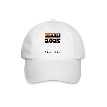Jugendweihe 2025 Guestbook Gift Girls Boys - Baseball Cap - white/white - Front