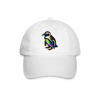 Pingouin - Casquette classique - blanc/blanc - Devant