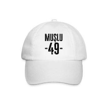 Muş 49 – Vielfalt aus Türkiye - Baseballkappe - Weiß/Weiß - Vorne