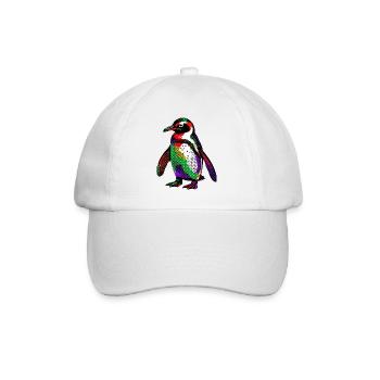 Pingouin - Casquette classique - blanc/blanc - Devant