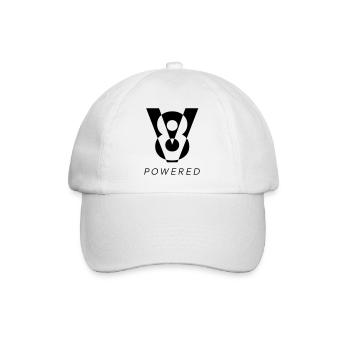 V8 Powered - Baseball Cap - white/white - Front