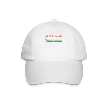 Je veux dire les suiveurs drôle de camionneur chauffeur de camion - Casquette classique - blanc/blanc - Devant