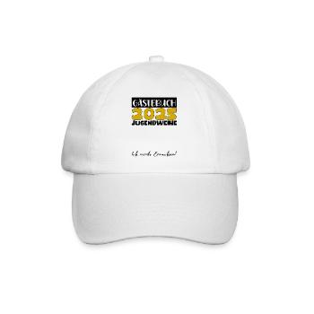 Jugendweihe 2025 Livre d’or Cadeau Filles Garçons - Casquette classique - blanc/blanc - Devant