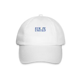 Europe United for Democracy and Diversity - Baseball Cap - white/white - Front