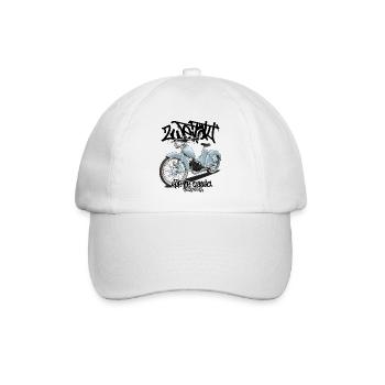 SR2 (bleu clair) // Illustration - Casquette classique - blanc/blanc - Devant