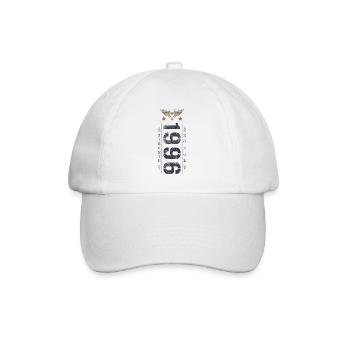 Limited Edition 1996 Birthday Strength and Honor - Baseball Cap - white/white - Front