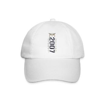 Limited Edition 2007 Birthday Strength and Honor - Baseball Cap - white/white - Front