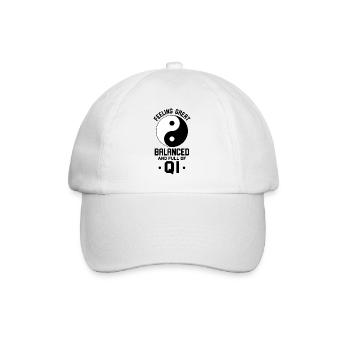 Médecine Chinoise MTC - Casquette classique - blanc/blanc - Devant