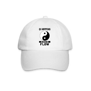 Médecine Chinoise MTC - Casquette classique - blanc/blanc - Devant