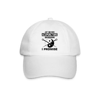 Cadeaux d’acupuncteur Design Médecine Chinoise - Casquette classique - blanc/blanc - Devant
