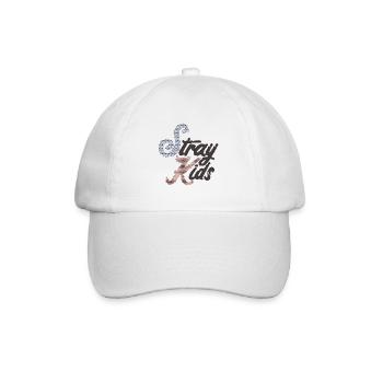 Stray Kids - Baseballkappe - Weiß/Weiß - Vorne