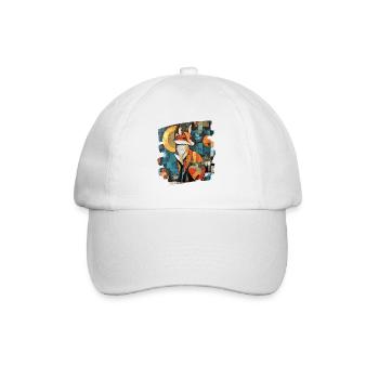 Renard - Casquette classique - blanc/blanc - Devant