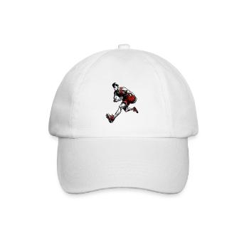 Basket-ball Joueurs de basket-ball - Casquette classique - blanc/blanc - Devant
