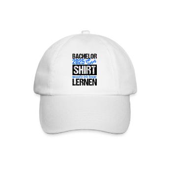 Bachelor 2025 Learned Enough Gift Student Uni - Baseball Cap - white/white - Front