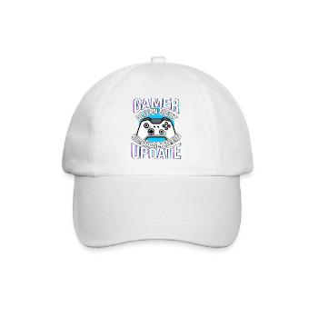 Les joueurs ne vieillissent pas, ils bénéficient d’une mise à jour - Casquette classique - blanc/blanc - Devant