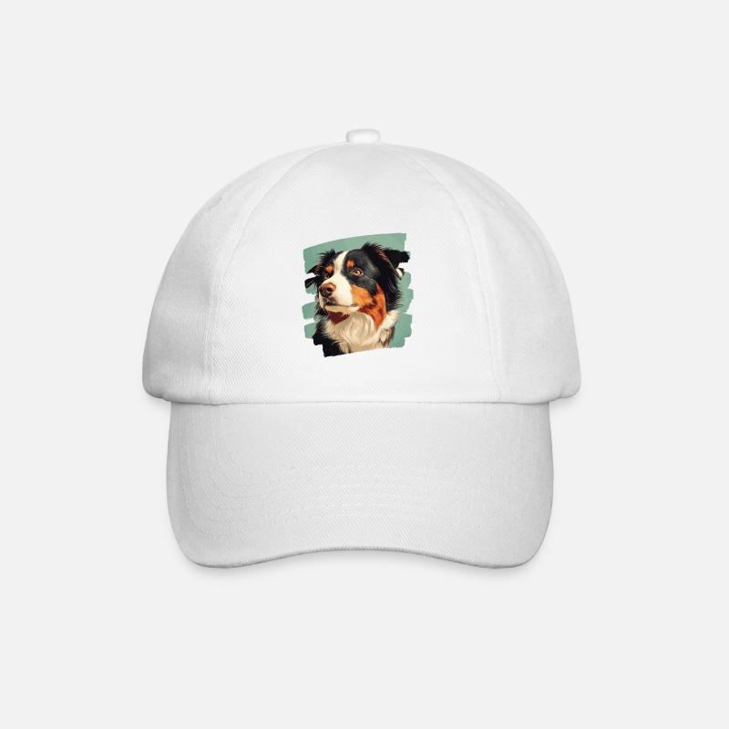 Berger australien - Casquette classique - blanc/blanc