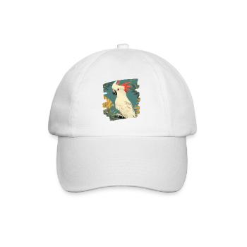 Cacatoès - Casquette classique - blanc/blanc - Devant
