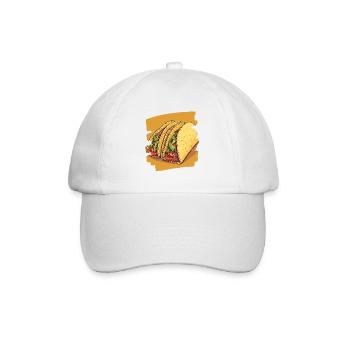 Taco - Baseballkappe - Weiß/Weiß - Vorne