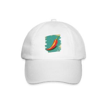 Piment - Casquette classique - blanc/blanc - Devant