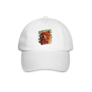 Chow Chow - Casquette classique - blanc/blanc - Devant