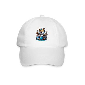 Global - Black without Japan Template - Baseball Cap - white/white - Front
